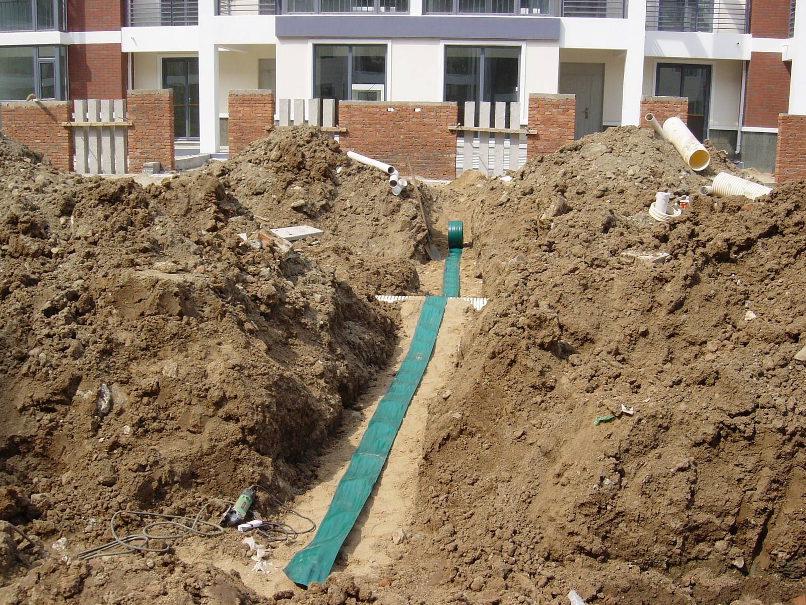 Foundation Drainage with Capiphon Eco Drain